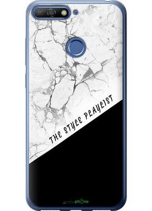 Чехол на huawei y6 prime 2018 the style playlist "4308u-1441-10746"