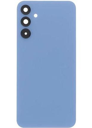 Задняя крышка samsung galaxy a15 (a155, a156) со стеклом камеры, light blue
