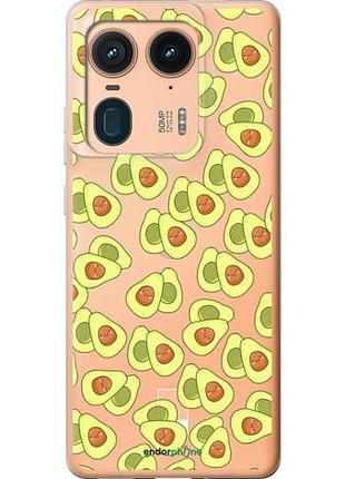 Чохол на motorola moto x50 ultra веселі авокадо "4799u-3866-10746"