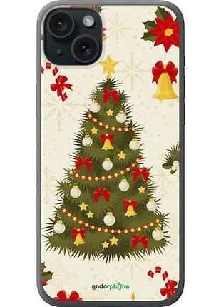 Чехол на iphone 15 plus новогодняя елка "4198u-3097-10746"