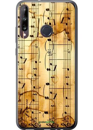 Чехол на huawei p40 lite e ноты "905u-1875-10746"