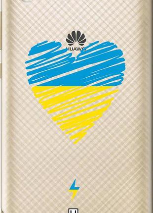 Чехол на huawei y6 ii подзарядка сердца v2 "5295u-338-10746"