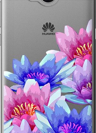 Чехол на huawei y5 2017 лотос "4862u-992-10746"