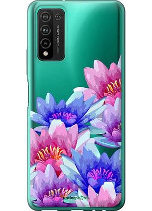Чехол на huawei honor 10x lite лотос "4862u-2198-10746"