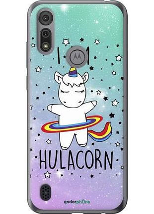 Чехол на motorola e6i i'm hulacorn "3976u-2355-10746"