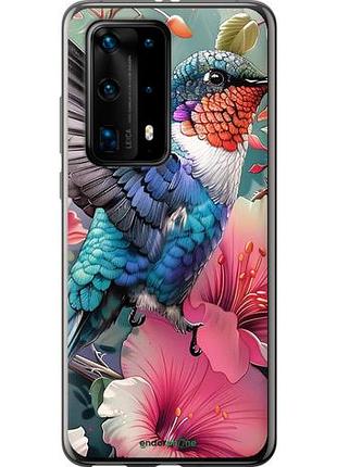 Чехол на huawei p40 pro plus сказочная колибри "6051u-1917-10746"