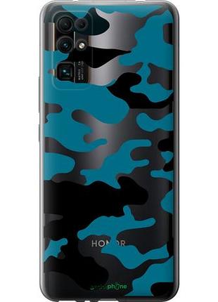 Чехол на huawei honor 30 камуфляж прозрачный фон "4877u-1921-10746"
