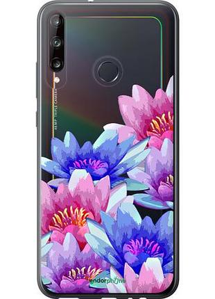 Чехол на huawei p40 lite e лотос "4862u-1875-10746"