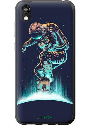 Чехол на huawei honor 8s космонавт на скейтборде "4145u-1679-10746"