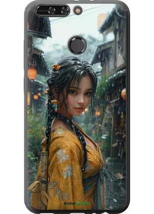 Чехол на huawei honor v9 / honor 8 pro anime-girl "6133u-1246-10746"