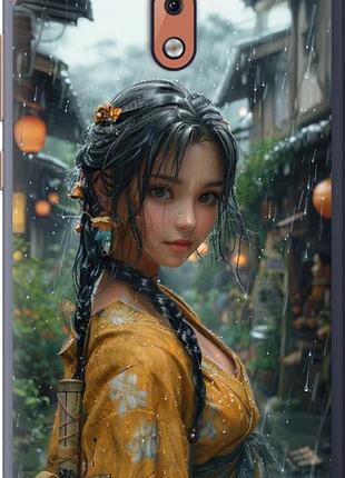 Чехол на nokia 2.1 anime-girl "6133u-1532-10746"