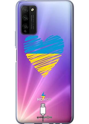 Чохол на huawei honor 30 lite підзаряджання серця v2 "5295u-2074-10746"