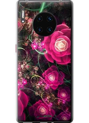 Чехол на huawei mate 30 pro абстрактные цветы 3 "850u-1796-10746"
