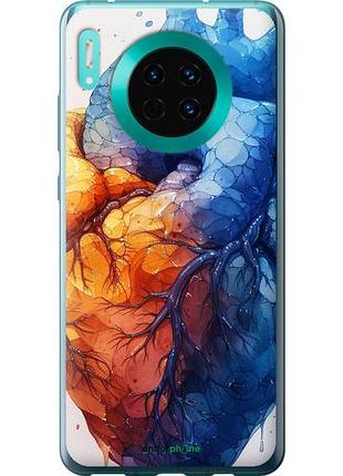Чехол на huawei mate 30 арт-сердце "6034u-1773-10746"
