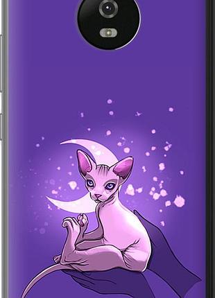 Чехол на motorola moto g5 кот2 "4676u-832-10746"