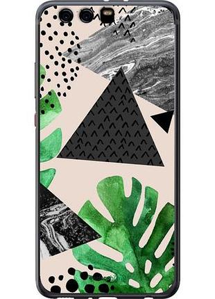 Чехол на huawei p10 plus монстера "4304u-963-10746"