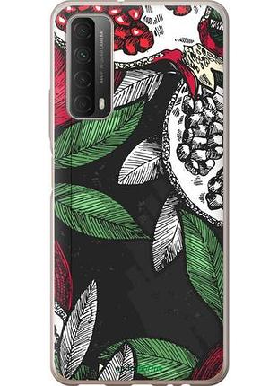 Чехол на huawei p smart 2021 гранат "4692u-2100-10746"