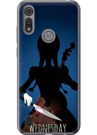 Чехол на motorola e6s wednesday "5515u-2001-10746"