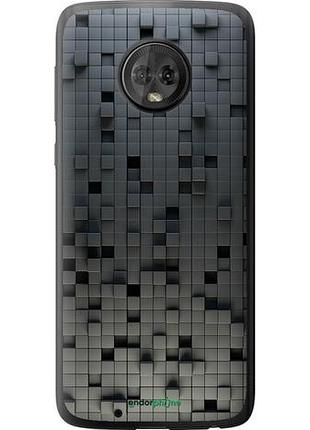 Чехол на motorola moto g6 кубики "1061u-982-10746"