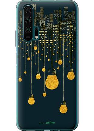 Чехол на huawei honor 20 pro иллюстрация ночного города "4162u-1702-10746"