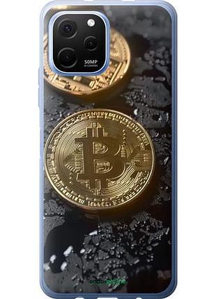 Чехол на huawei nova y61 вулканический bitcoin "6092u-2983-10746"