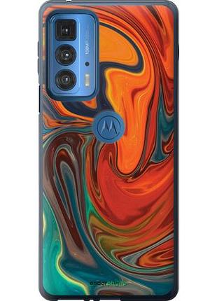 Чехол на motorola edge 20 pro абстрактный фон "4547u-2662-10746"