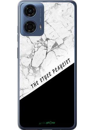 Чехол на motorola moto g24 power the style playlist "4308u-3665-10746"