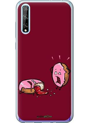 Чехол на huawei p smart s печенье "911u-1813-10746"