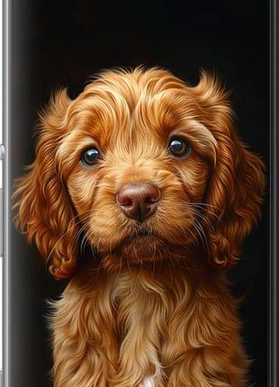 Чехол на sony xperia m5 e5633 cocker spaniel на черном фоне "6137u-217-10746"