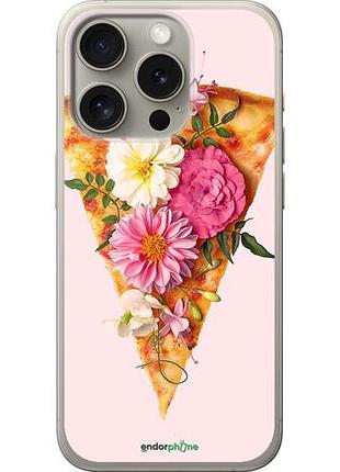 Чехол на iphone 15 pro pizza "4492u-3096-10746"