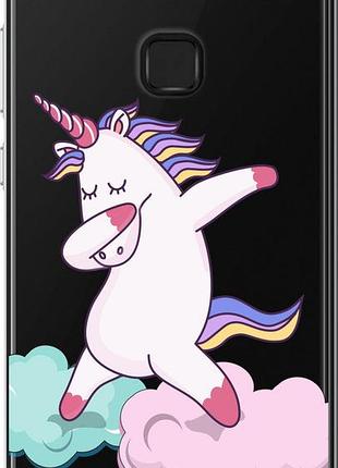 Чехол на huawei p10 lite единорог "4702u-896-10746"