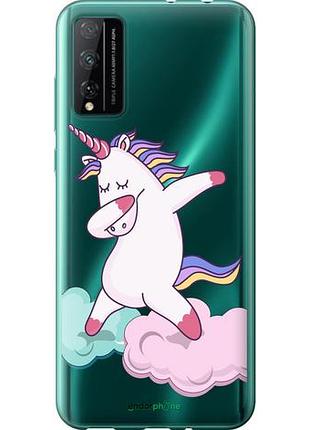 Чехол на huawei honor play 4t pro единорог "4702u-1914-10746"