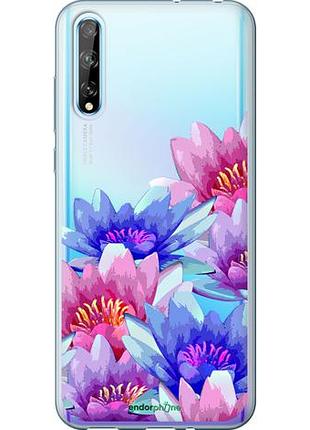 Чехол на huawei p smart s лотос "4862u-1813-10746"
