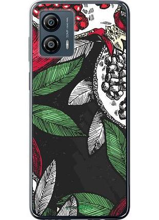 Чехол на motorola moto g53 гранат "4692u-3047-10746"