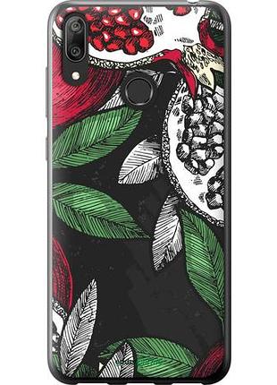 Чехол на huawei y7 2019 гранат "4692u-1638-10746"