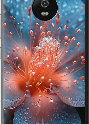 Чохол на motorola moto g5 роса на квітці "6039u-832-10746"