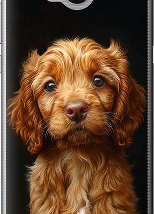 Чехол на huawei y5 2017 cocker spaniel на черном фоне "6137u-992-10746"