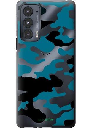 Чехол на motorola edge 20 камуфляж прозрачный фон "4877u-2497-10746"