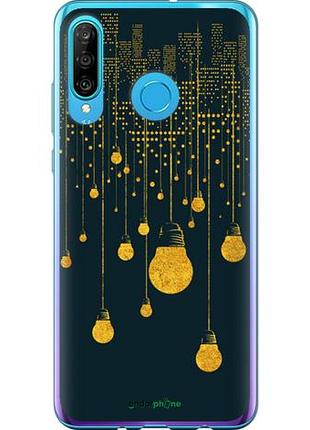 Чохол на huawei p30 lite18 нічного міста "4162u-1651-10746"