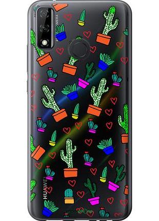 Чохол на huawei p smart 2020 кактуси 4"4856u-2060-10746"