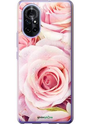 Чехол на huawei nova 8 розы "525u-2245-10746"