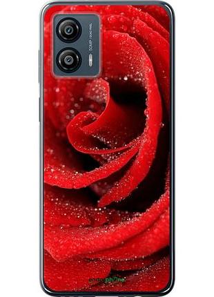 Чохол на motorola moto g53 червона троянда "529u-3047-10746"