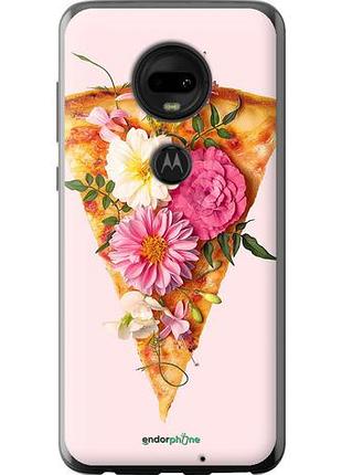 Чехол на motorola moto g7 pizza "4492u-1614-10746"