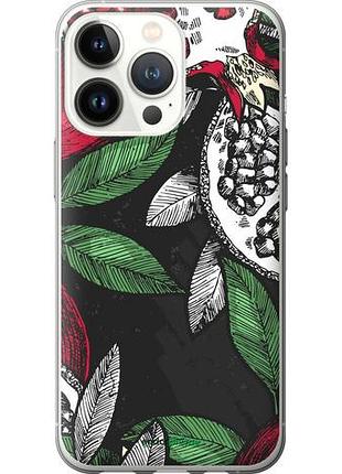 Чехол на iphone 13 pro гранат "4692u-2372-10746"