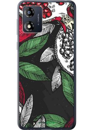 Чехол на motorola moto e13 гранат "4692u-3053-10746"