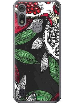 Чехол на motorola e6i гранат "4692u-2355-10746"
