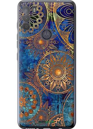 Чохол на motorola g50 золотий візерунок "678u-2354-10746"