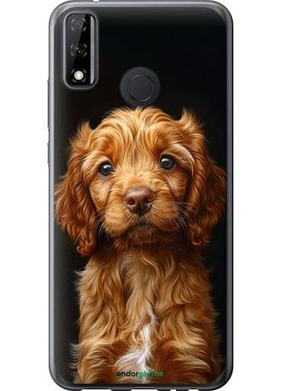 Чехол на huawei p smart 2020 cocker spaniel на черном фоне "6137u-2060-10746"