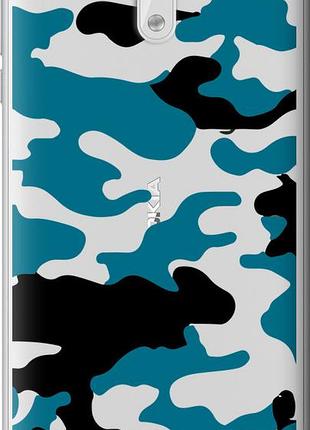 Чохол на nokia 3 камуфляж прозорий фон "4877u-818-10746"
