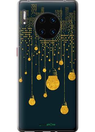 Чехол на huawei mate 30 pro иллюстрация ночного города "4162u-1796-10746"